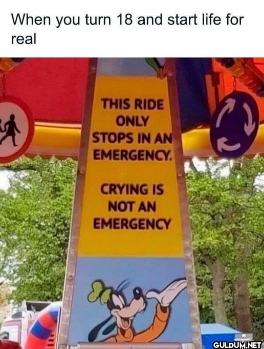 When you turn 18 and start...