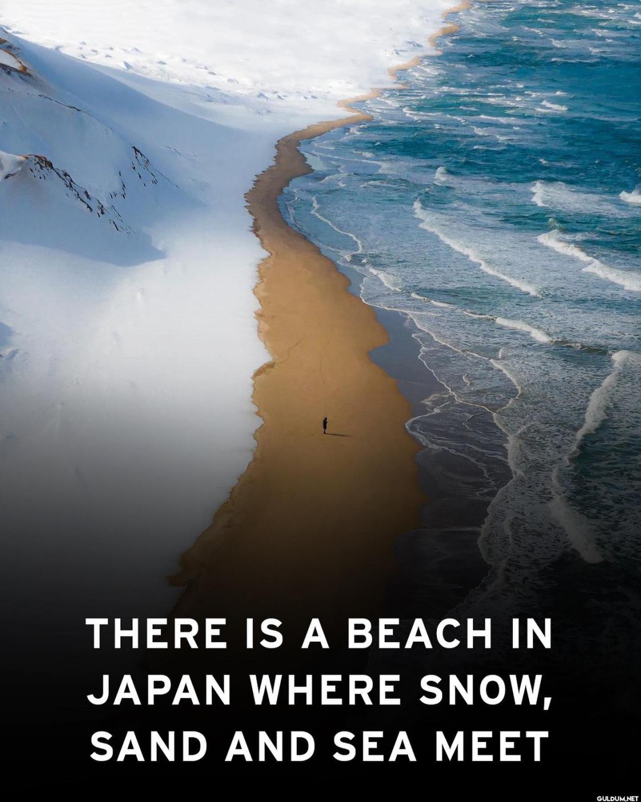 It‘s called Hokkaido beach...