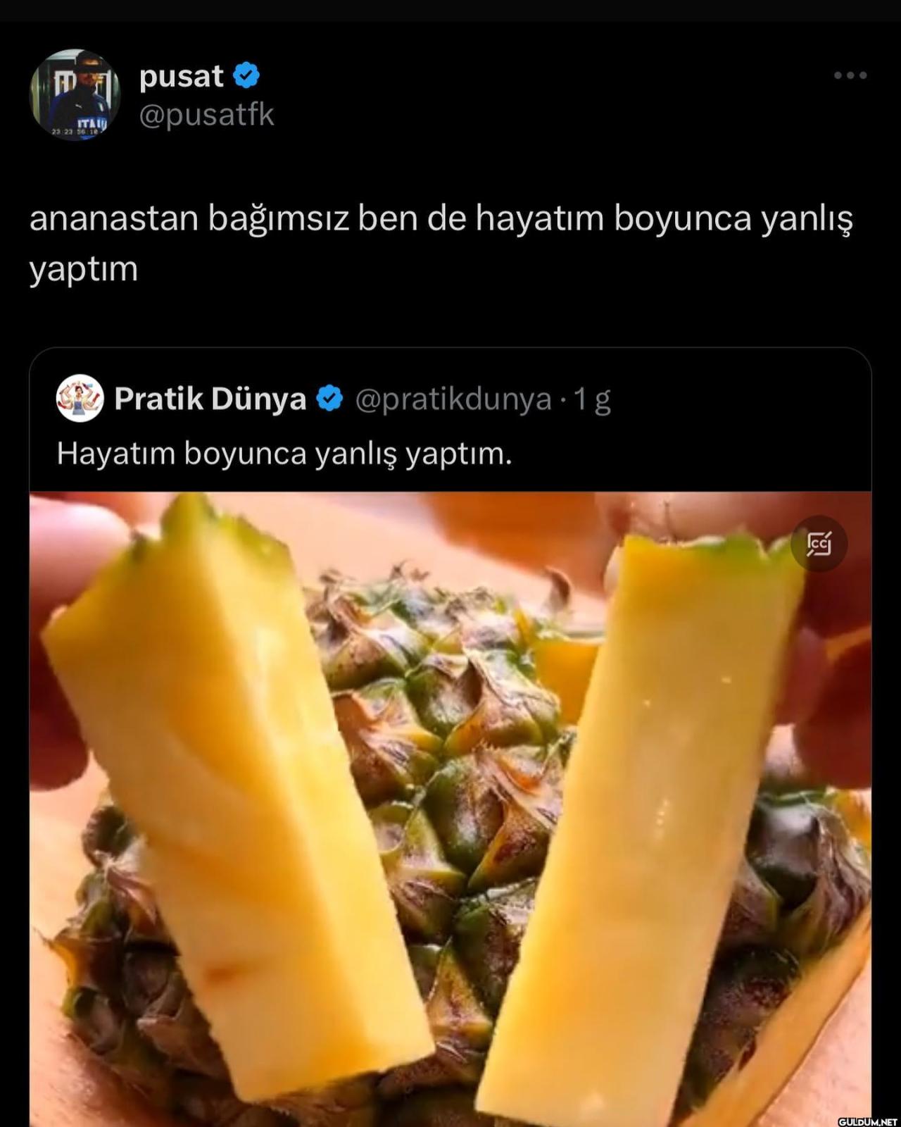posttan bağımsı bende...