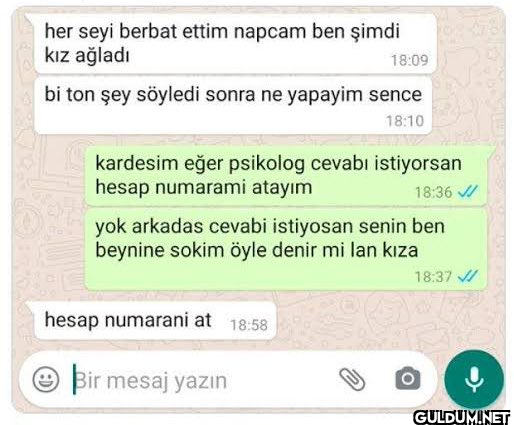 her seyi berbat ettim...