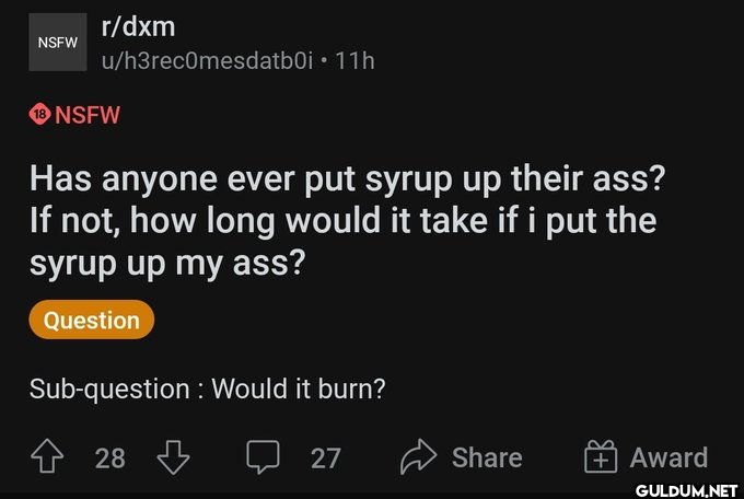 NSFW r/dxm...