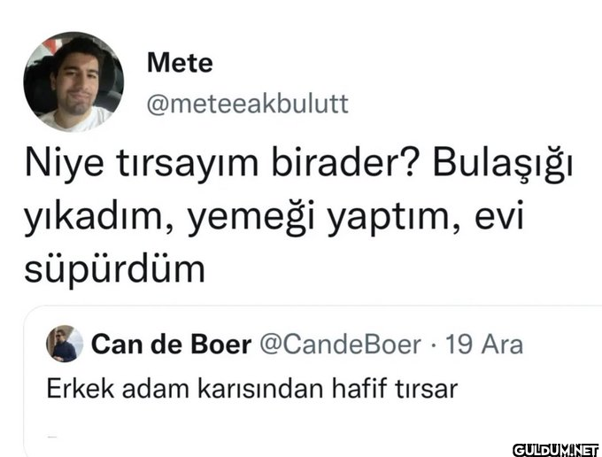 Mete @meteeakbulutt Niye...