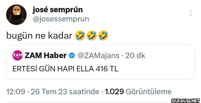 Herkesin mizahına lat...