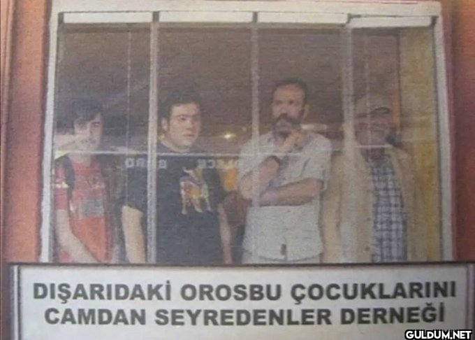 On a DIŞARIDAKİ OROSBU...