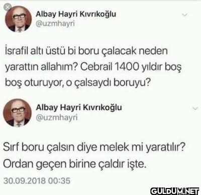 Albay Hayri Kıvrıkoğlu...