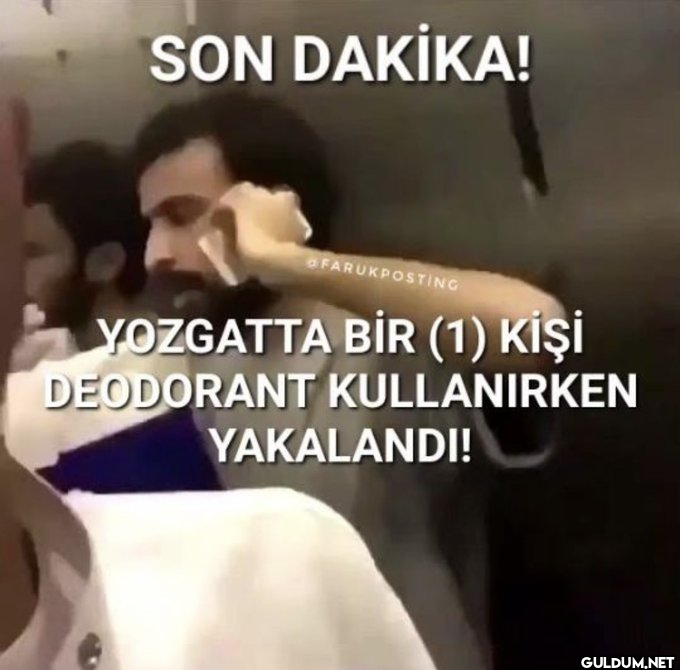 SON DAKİKA! FARUKPOSTING...