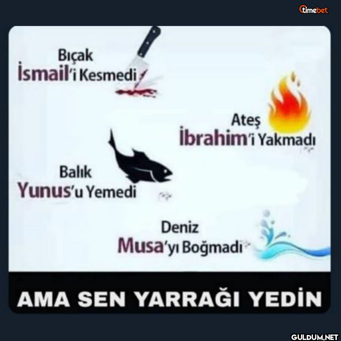 Bıçak İsmail'i Kesmedi...