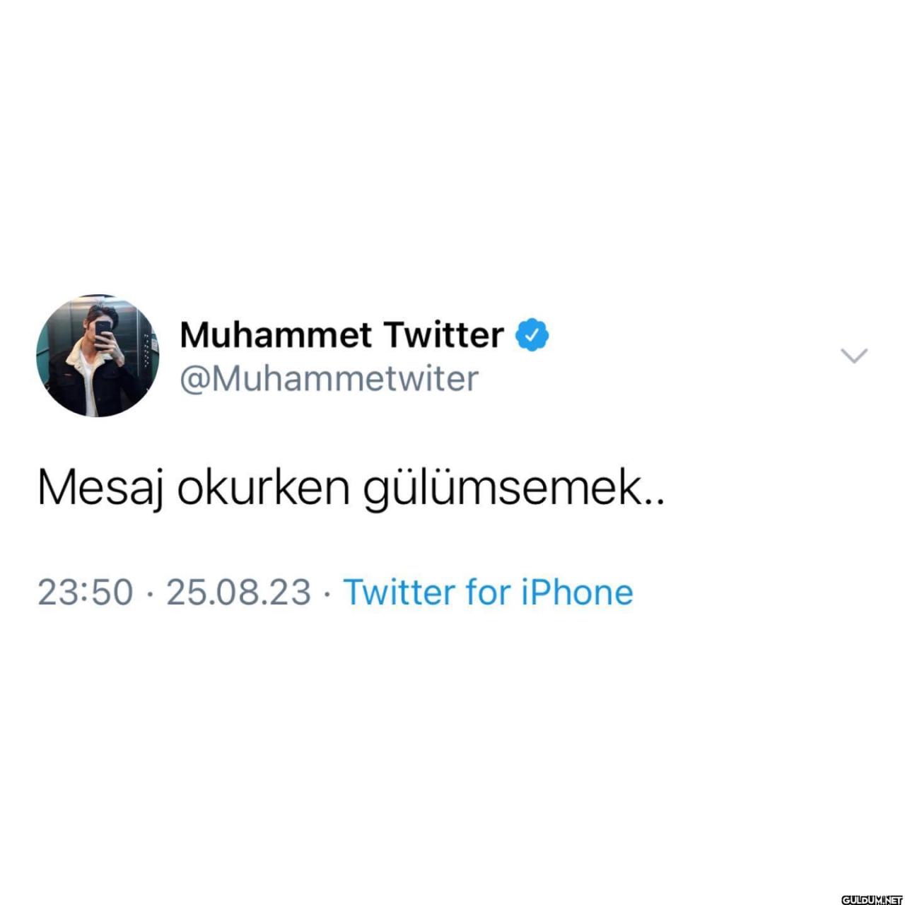 Muhammet Twitter on August...