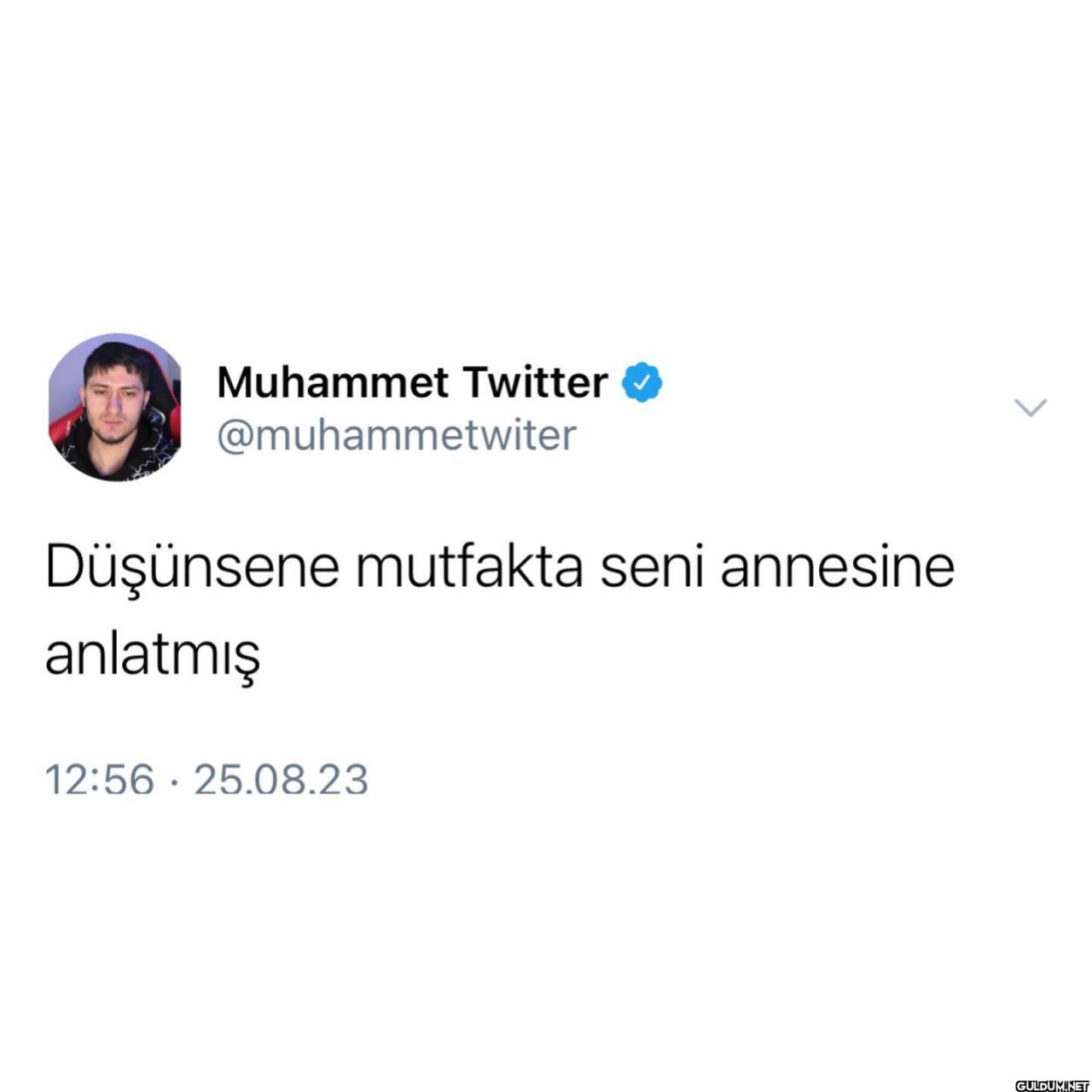 Muhammet Twitter on August...
