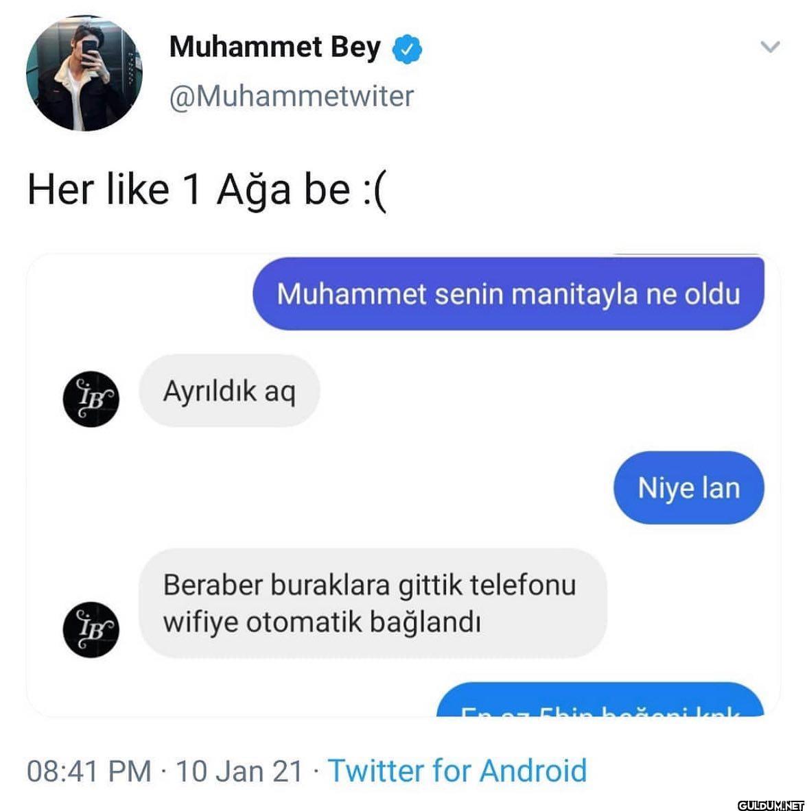 Muhammet Twitter on August...