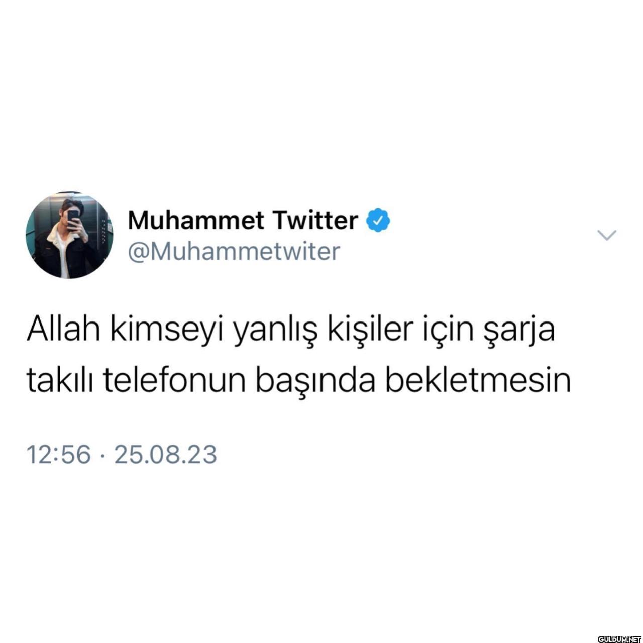 Muhammet Twitter on August...