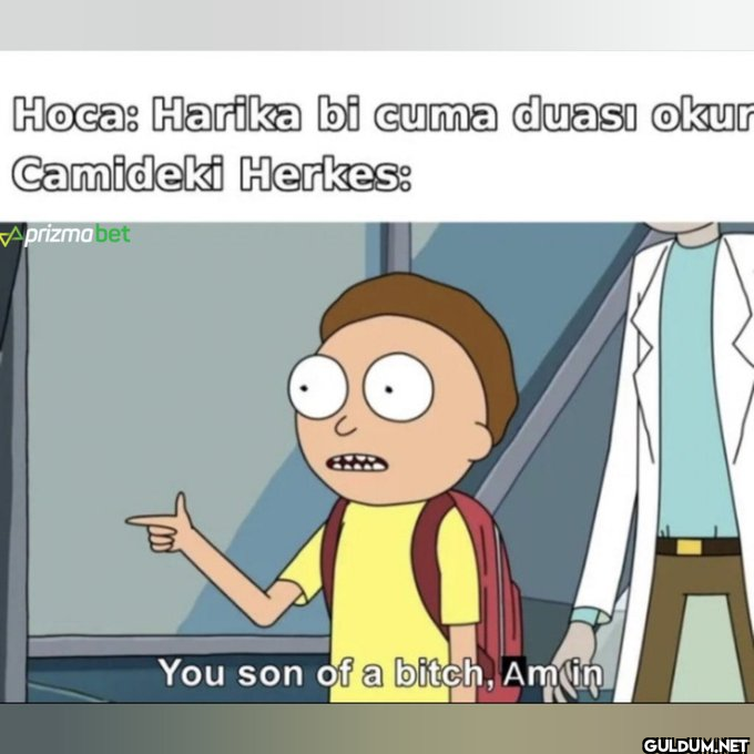 Hoca: Harika bi cuma duasi...