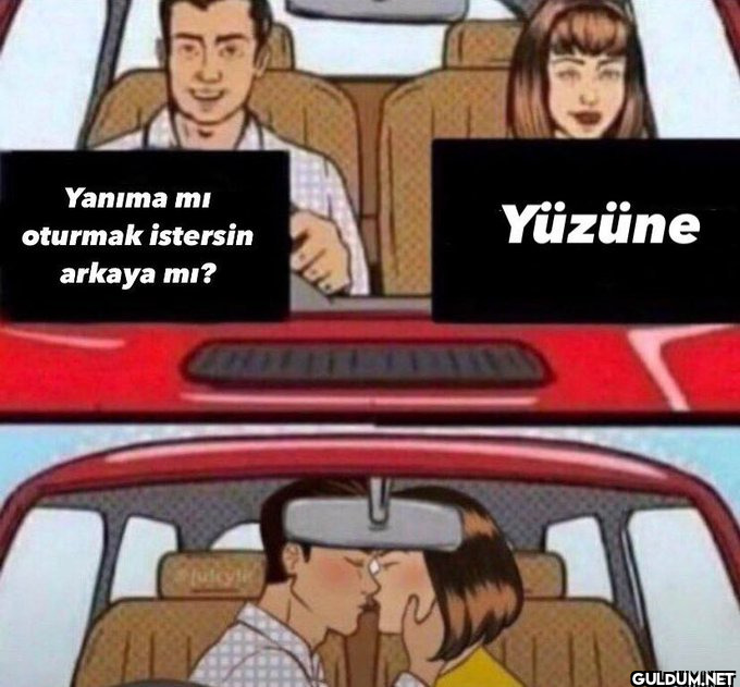 Yanıma mi oturmak istersin...