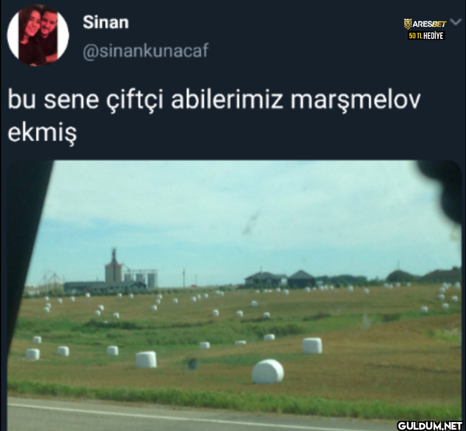 Sinan ARESBET 50 TL HEDİYE...