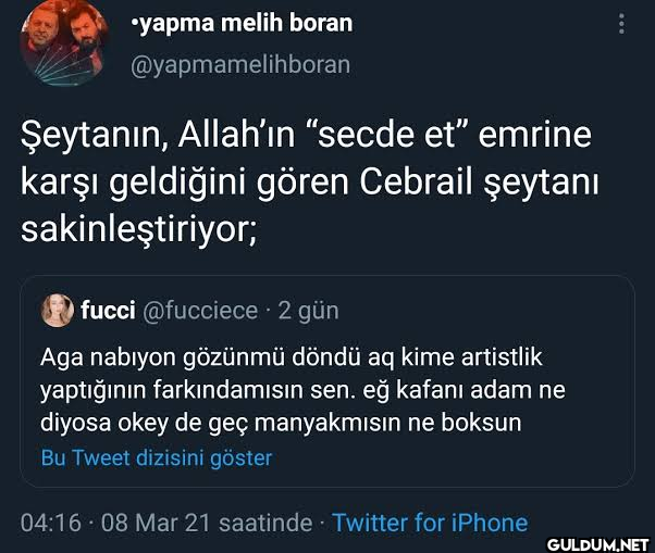 yapma melih boran...