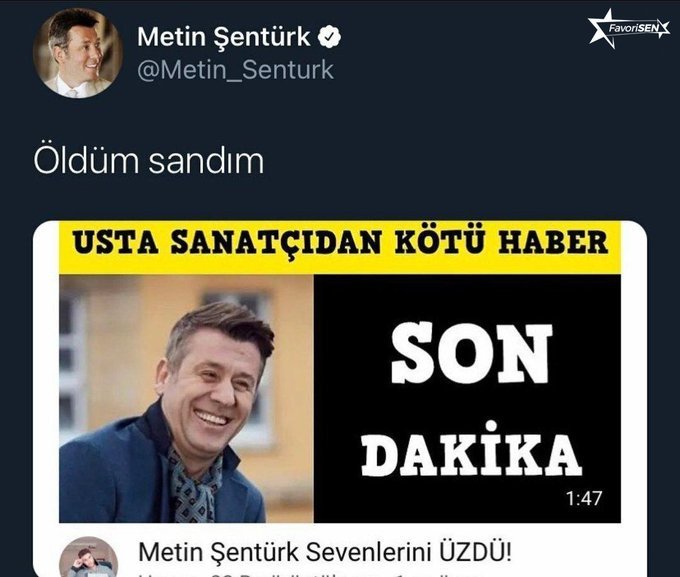 Metin Şentürk...