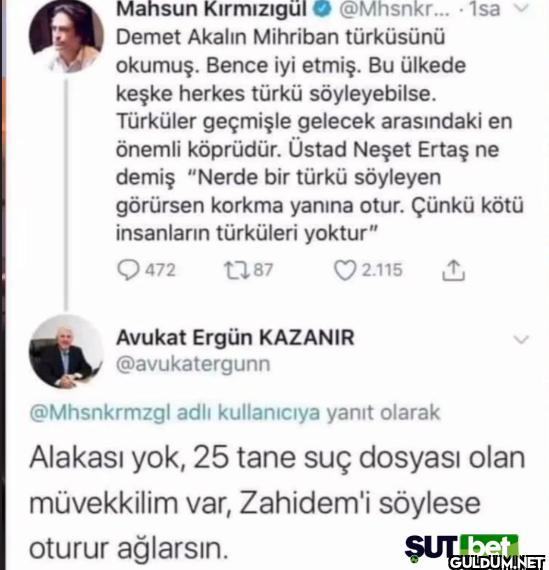 Mahsun Kırmızıgül Demet...