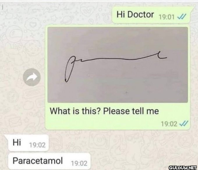 pr Hi Doctor 19:01 ✓ What...
