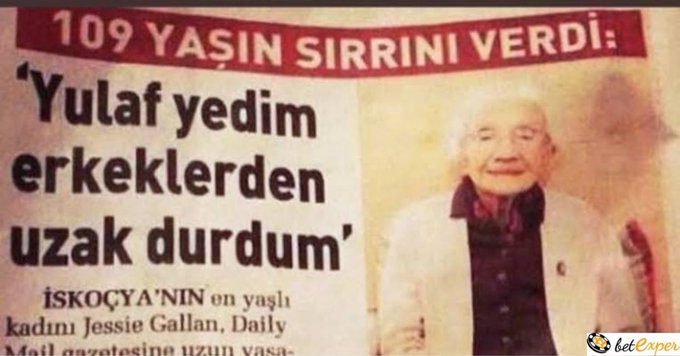 109 YAŞIN SIRRINI VERDİ:...