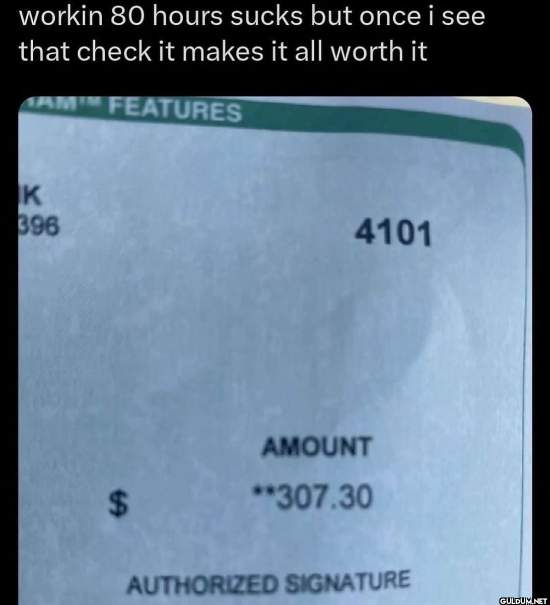 workin 80 hours sucks but...