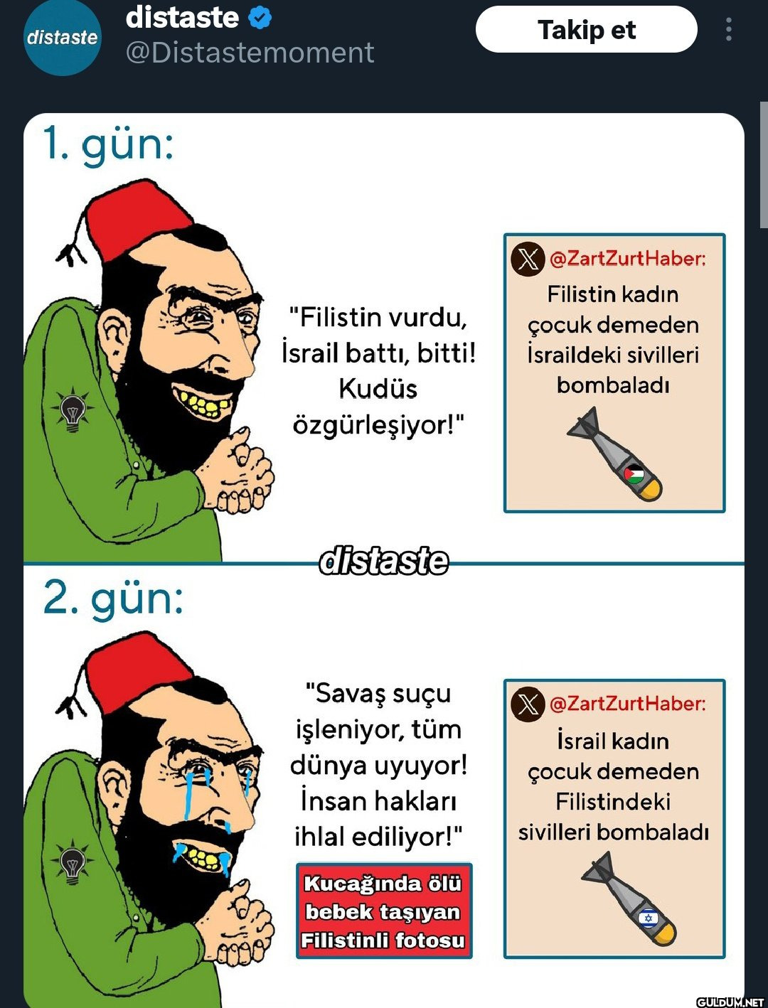 distaste distaste...