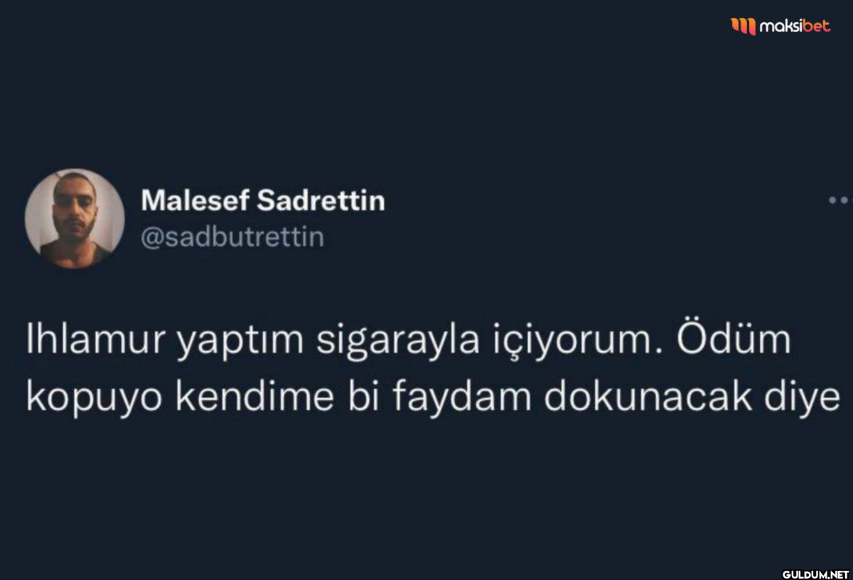 Malesef Sadrettin...