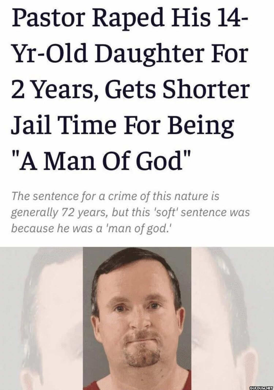 He should get a longer...
