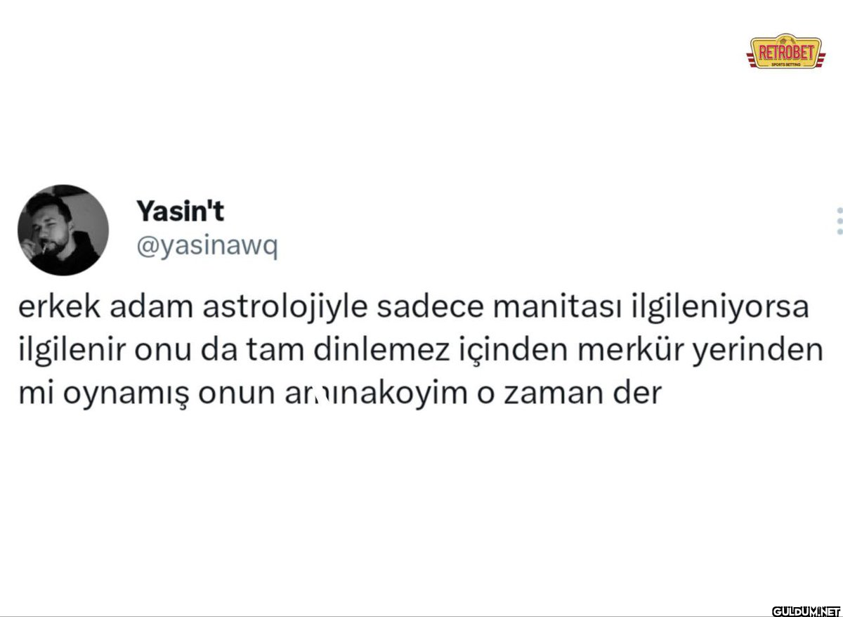 Yasin't @yasinawq RETROBET...