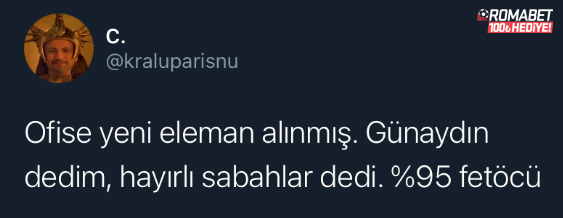 C. @kraluparisnu ROMABET...