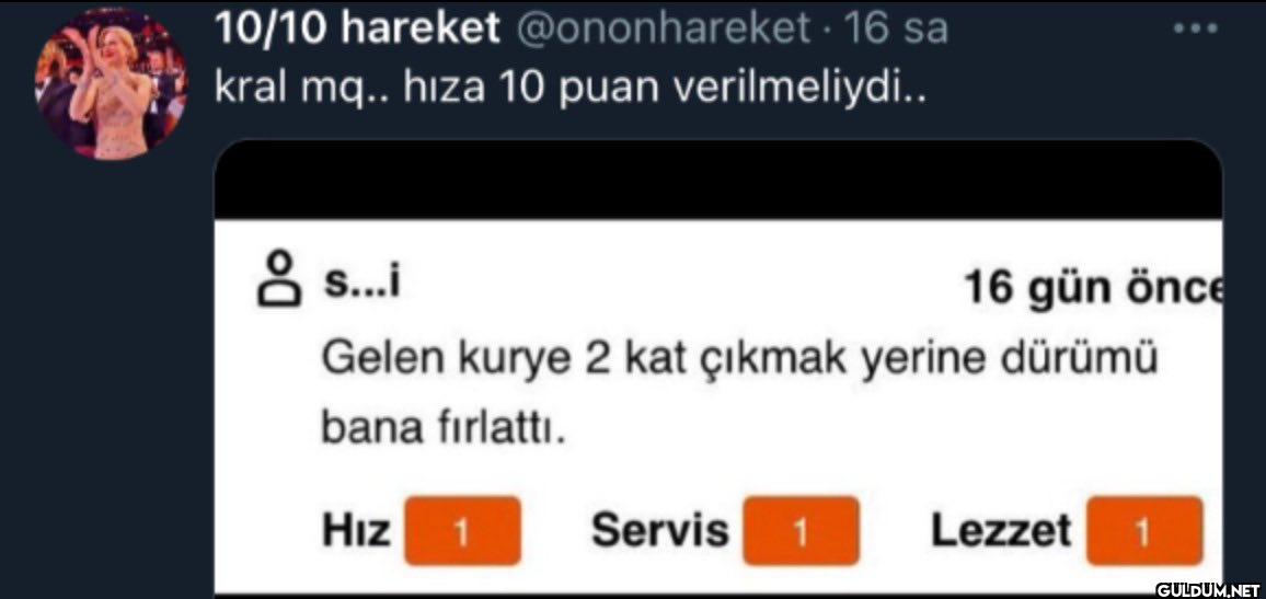 10/10 hareket...