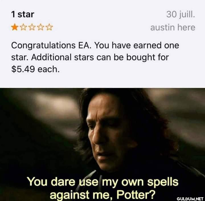 1 star 30 juill. austin...