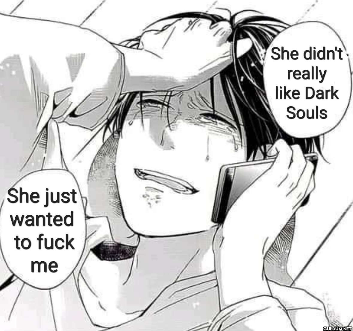 She just wanted to fuck me...