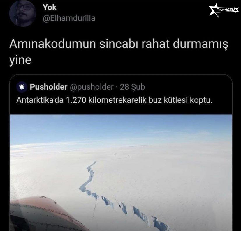 Yok yine @Elhamdurilla...