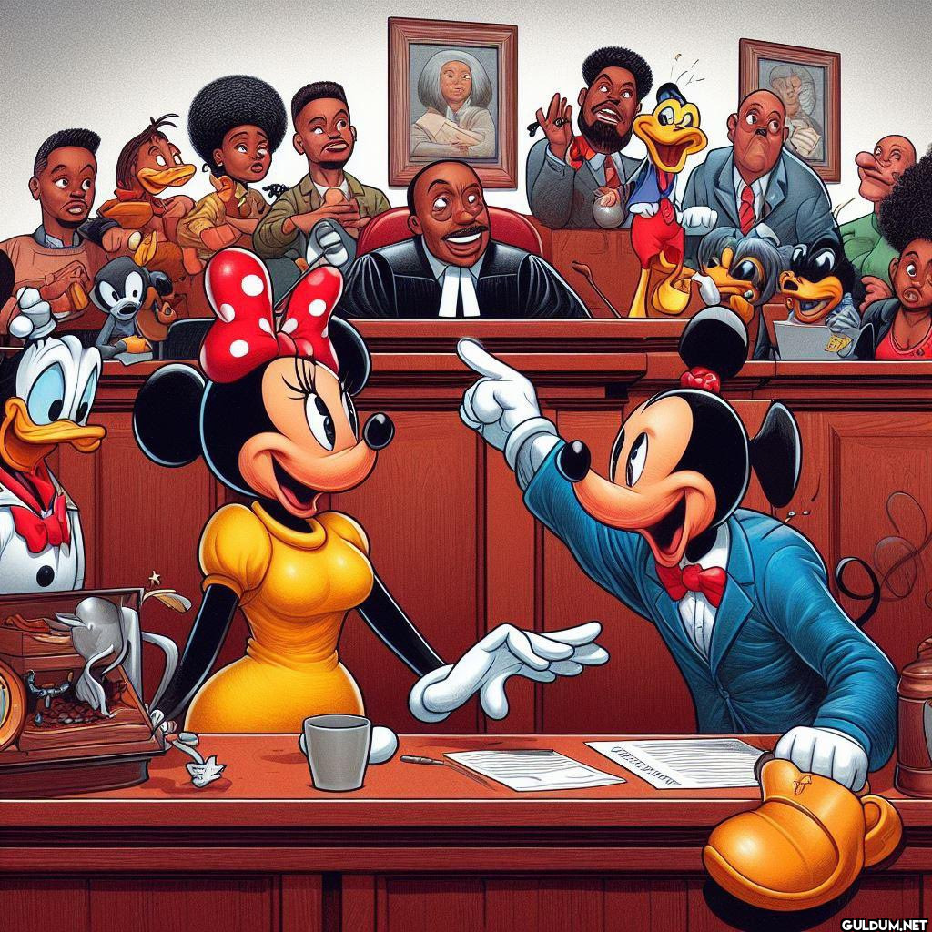 Mickey Mouse gets divorced...