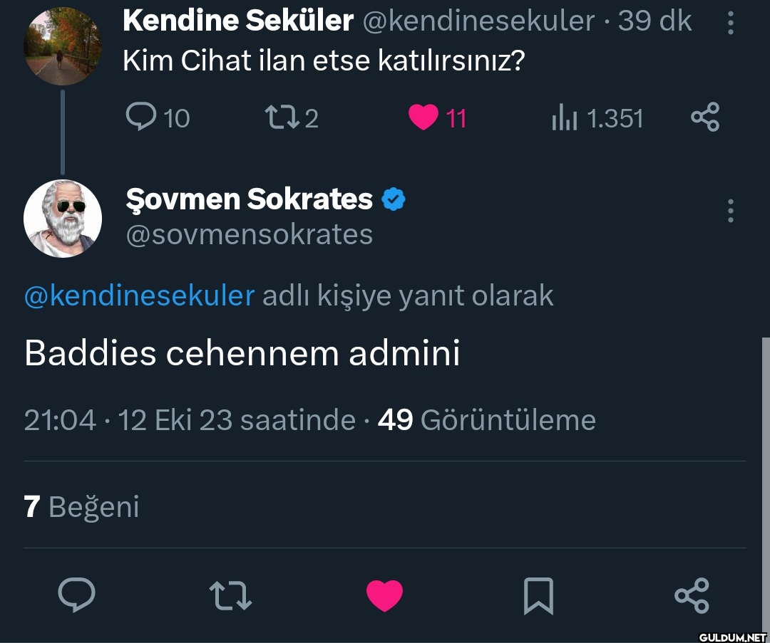 Kendine Seküler...