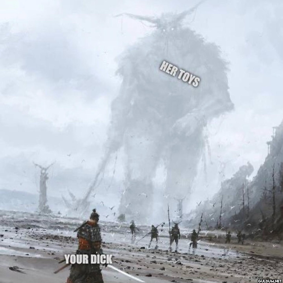 YOUR DICK HER TOYS