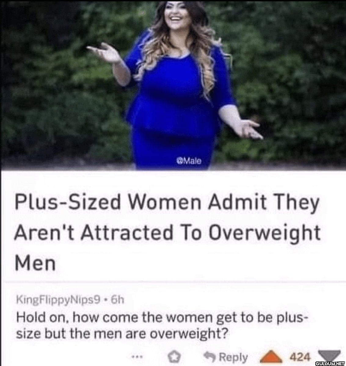 Male Plus-Sized Women...