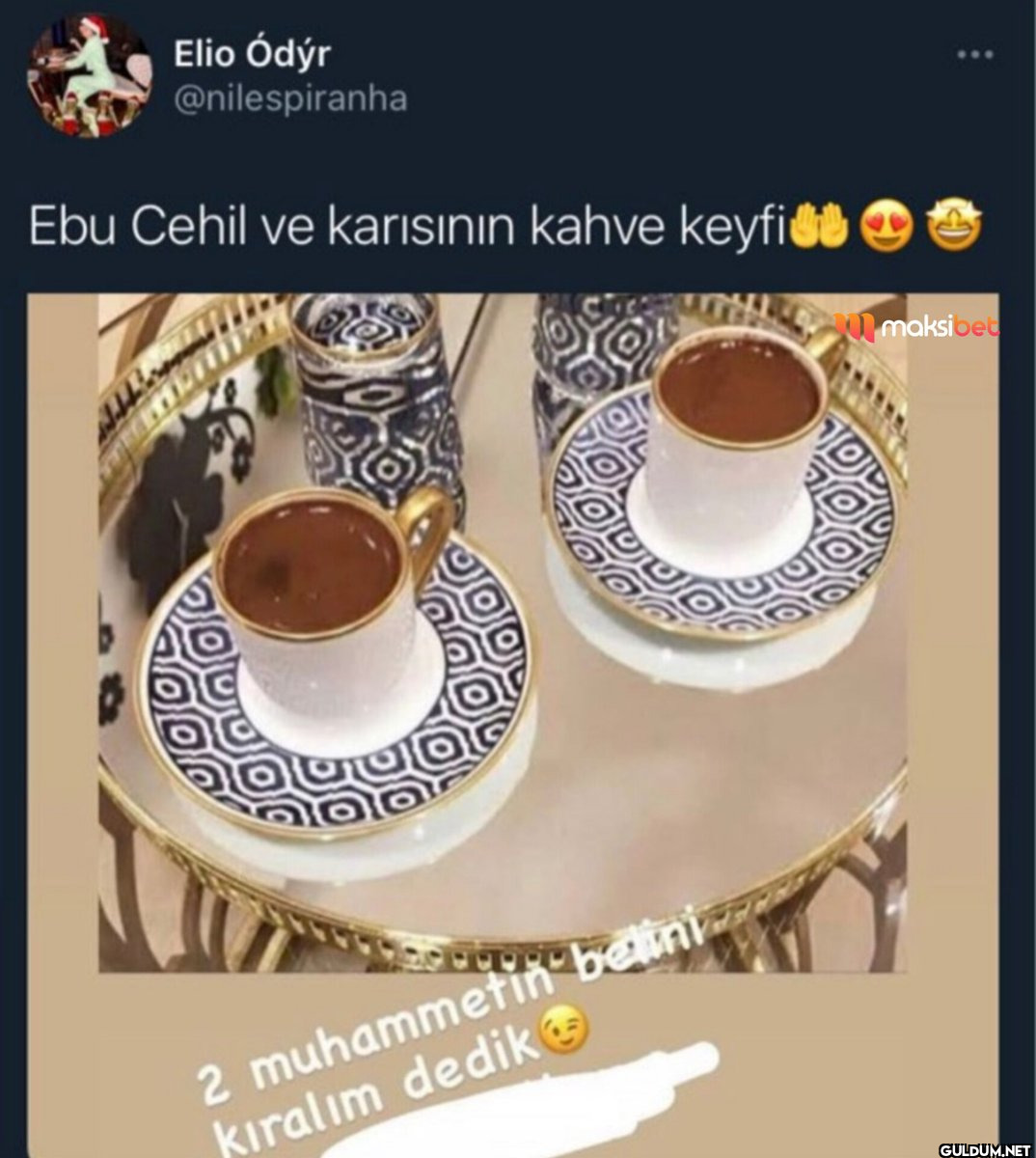 Elio Ódýr @nilespiranha...