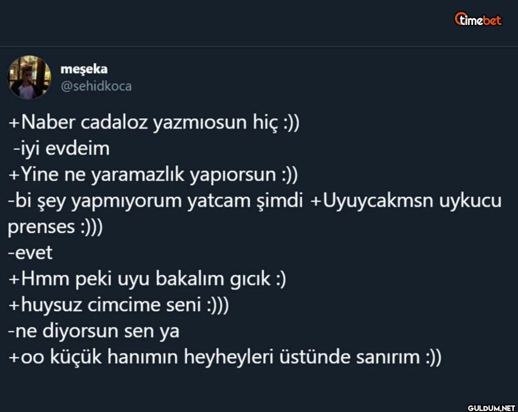 meşeka @sehidkoca timebet...