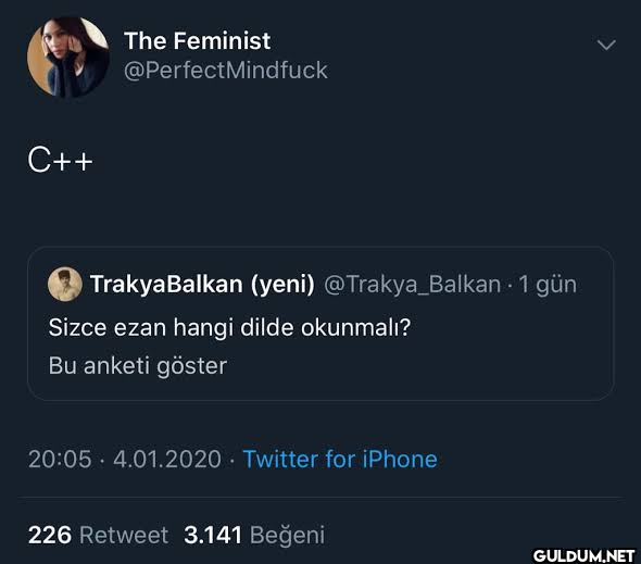 C++ The Feminist...