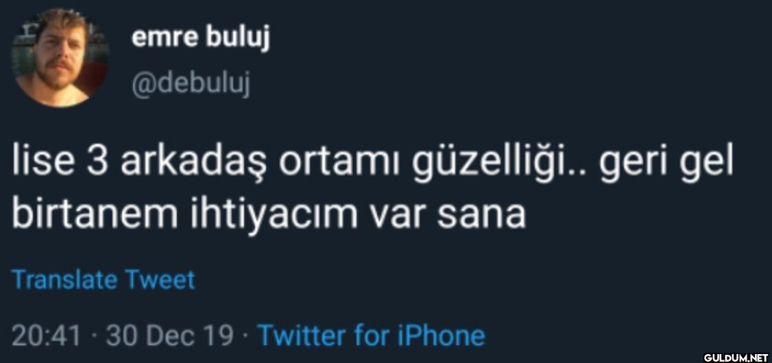 emre buluj @debuluj lise 3...