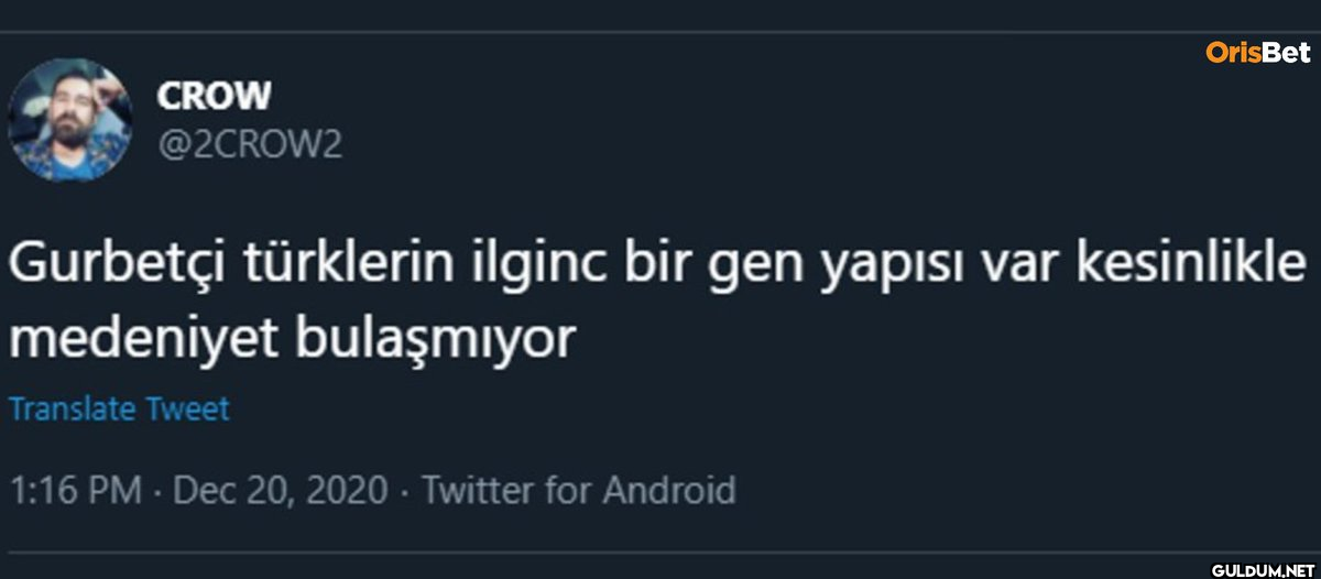 CROW @2CROW2 OrisBet...