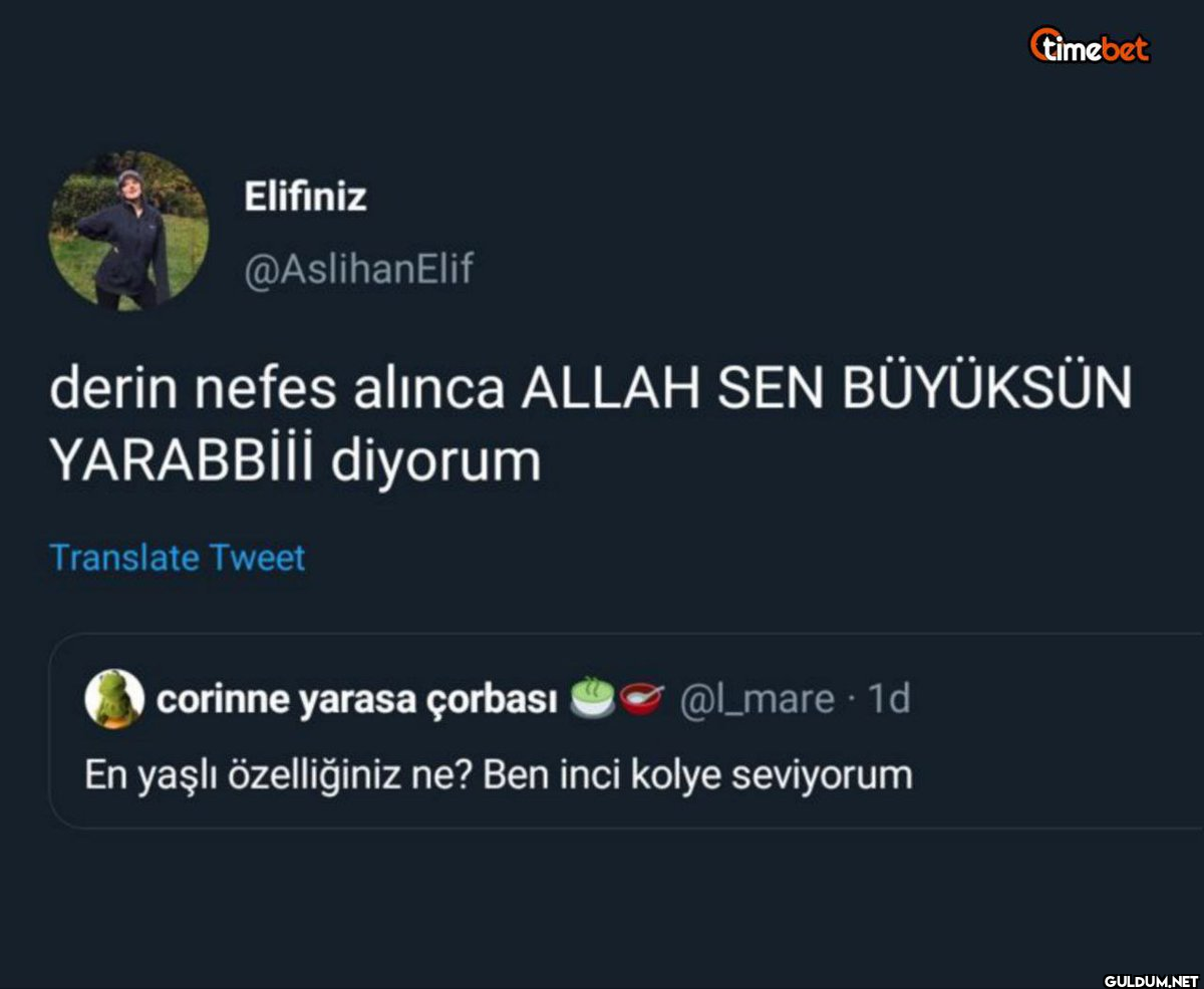 Elifiniz @AslihanElif...