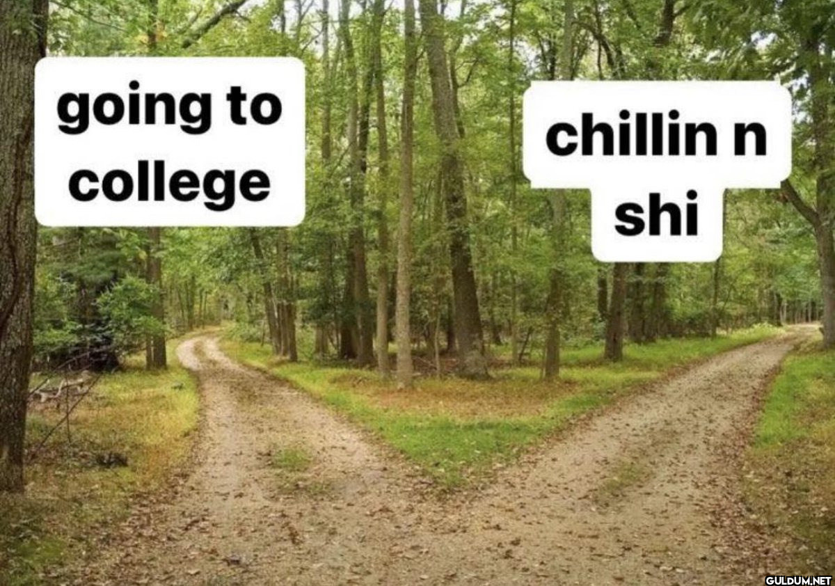 going to college chillin n...