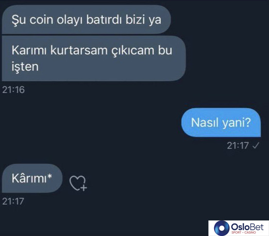 Şu coin olayı batırdı bizi...