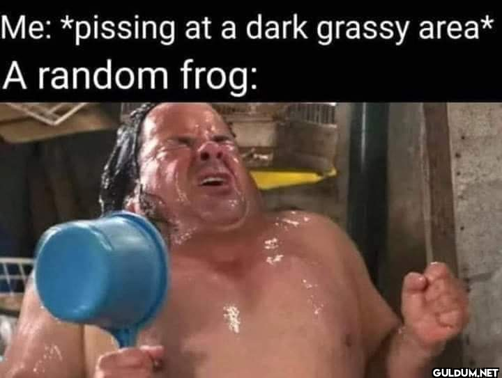 Me: *pissing at a dark...