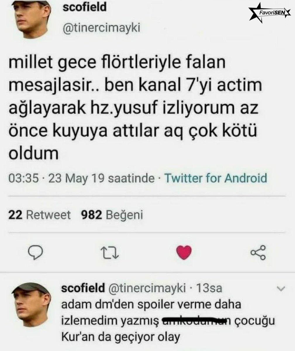 scofield @tinercimayki...