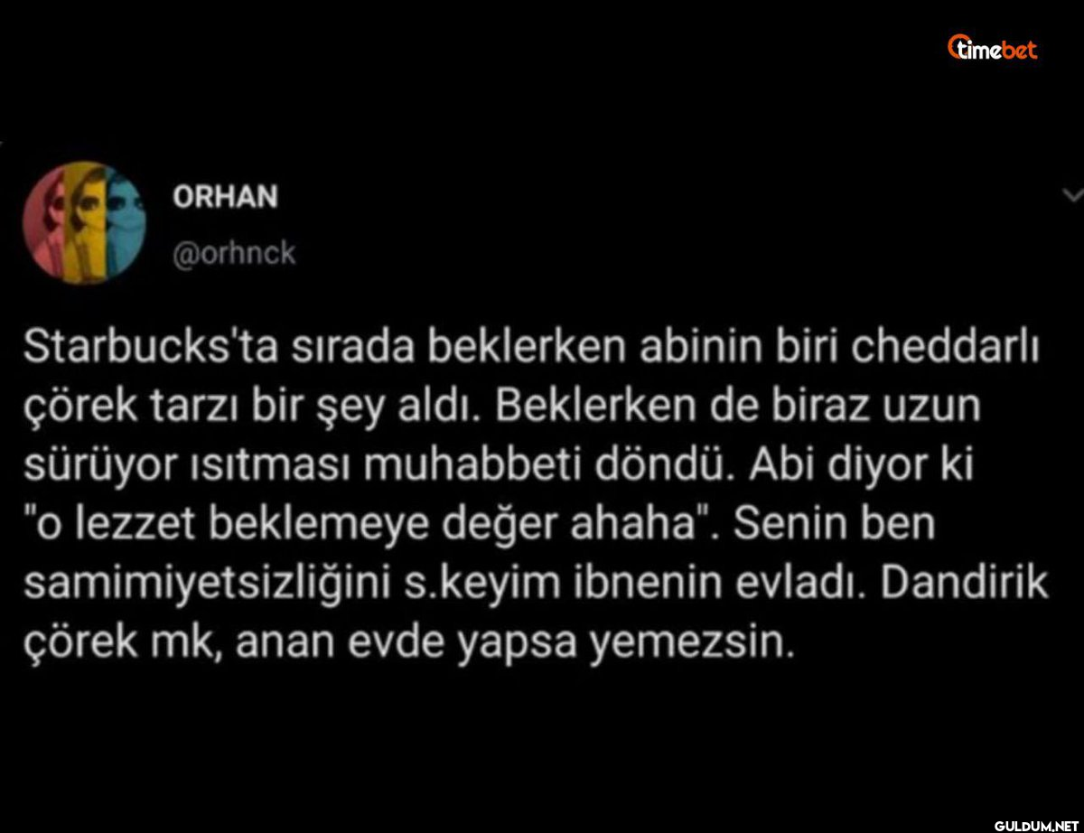ORHAN @orhnck timebet...