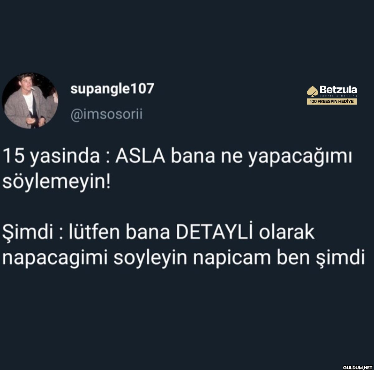 Tam olarak buradayım.  ...