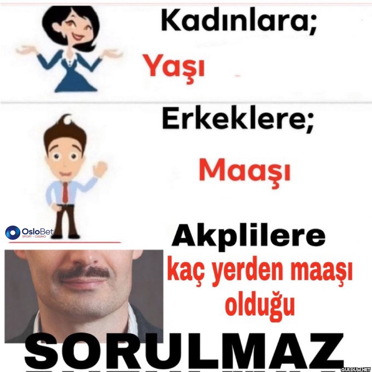 Kadınlara; OsloBet...